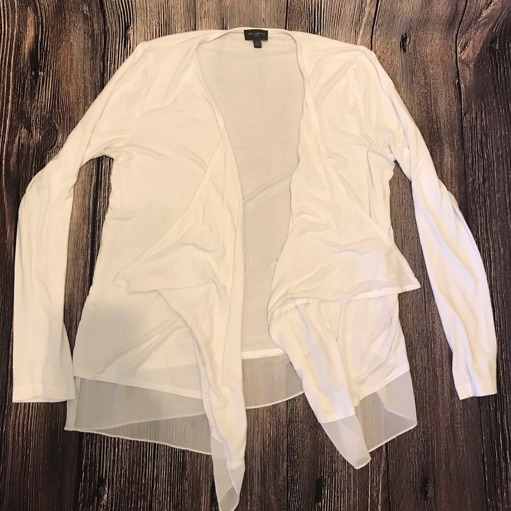 Women’s The Limited White Cardigan size Large
